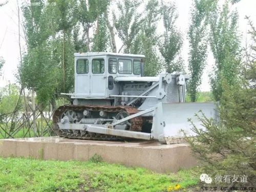 国家"一五"期间由前苏联政府援助的c-80绞盘式推土机