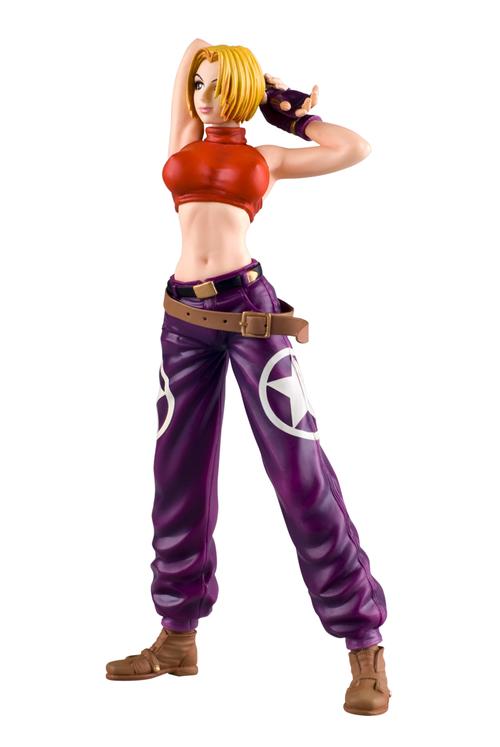 和 a href="#">拳皇97 /a>之后每次都出场kof的mary相比,同样出身"