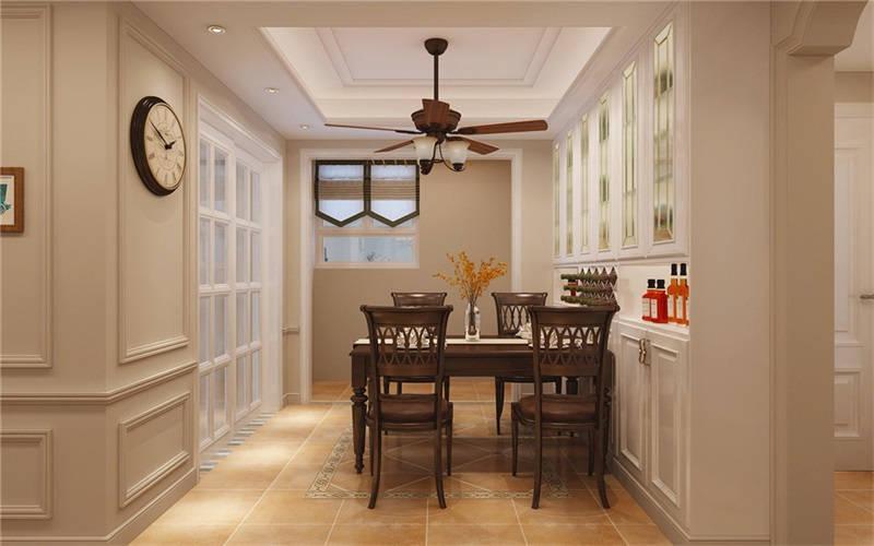 美式家装风格效果怎么样?125㎡三室两厅,轻奢感真是美