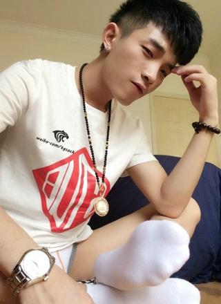 白袜帅哥 四川小虎的照片