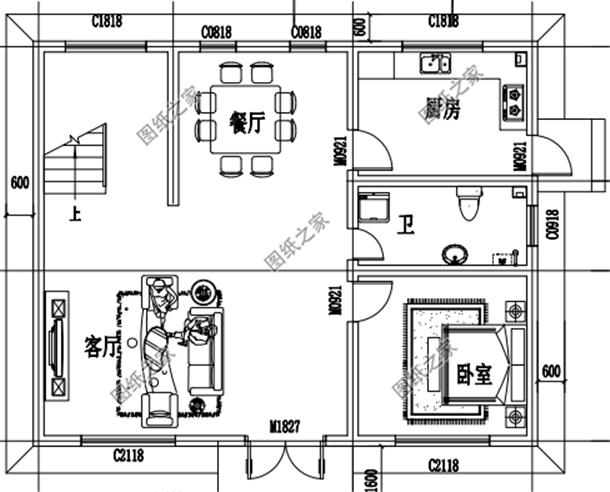 图纸介绍:本方案为11x9三层别墅房屋设计图,含效果图片,本方案户型