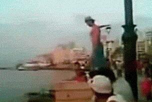 世界上最恐怖的跳水失败现场,脸摔成了两半(附