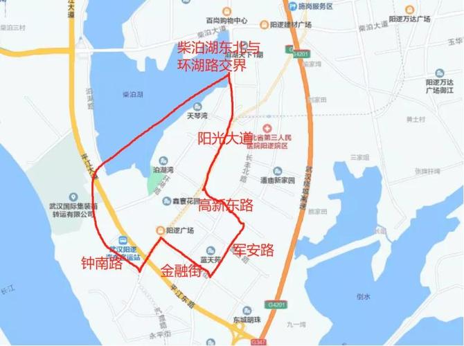 图文详解阳逻街小学对口小区一小五小