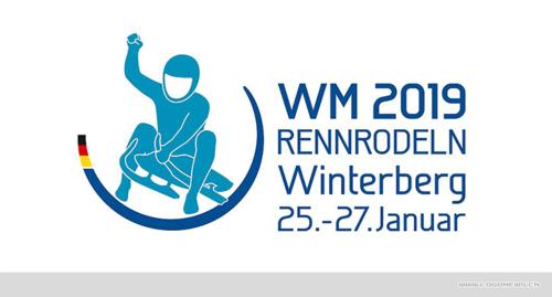 2019年国际无舵雪橇世界锦标赛logo发布