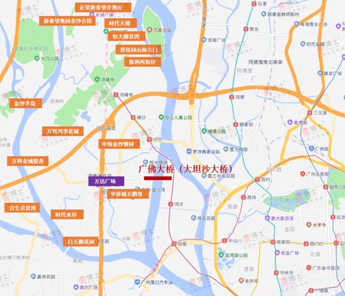 大坦沙大桥12月25日正式开工!并更名广佛大桥!