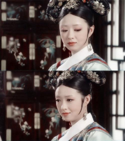 蒋欣《后宫·甄嬛传》【年世兰/华妃】面似桃花带露,指若春葱凝唇.