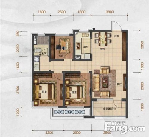 融创城,三期小高层三室105平,楼层好,沈阳铁西沈辽路