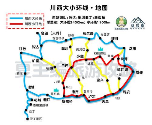 川西大环线与川西小环线,哪条线路更好?其实第3条线路