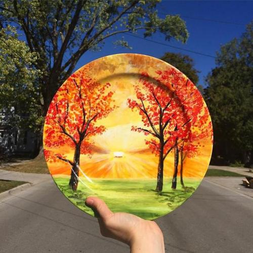 【欧美艺术设计】盘子里绽放的风景,跟着盘子去旅行