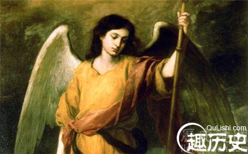 守护天使拉斐尔和天使长米迦勒女神和男神代表