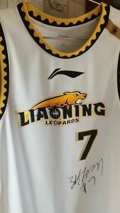 张镇麟辽宁男篮签名球衣 亲签尺码xl适合身高171-180