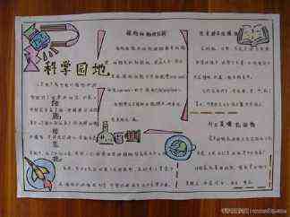 生物和地理冲刺会考的手抄报 关于中考的手抄报