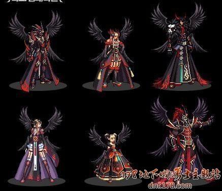 盘点dnf国服已出6套天空套装