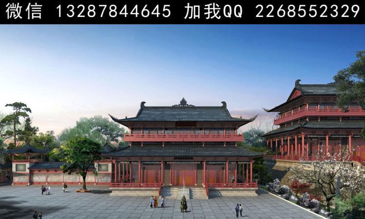 古建寺庙设计案例      效果古建筑建筑宗教建筑佛教宝塔古塔宫殿
