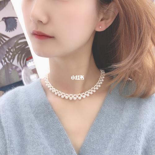 热巴同款珍珠项链 0269♀15 好看到爆!