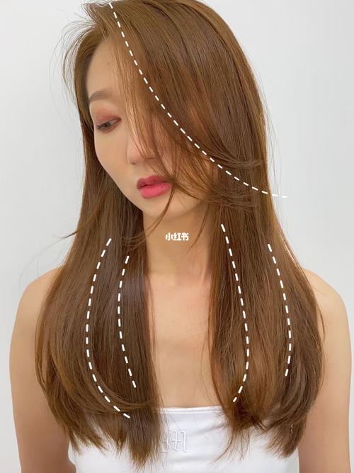 0808显白焦糖暖棕色谁染谁好看0808_发色_显白_焦糖_染发