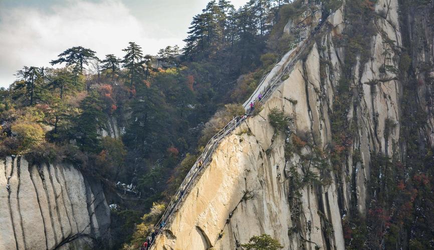 华山排名第三险, 仅次于鹞子翻身和长空栈道