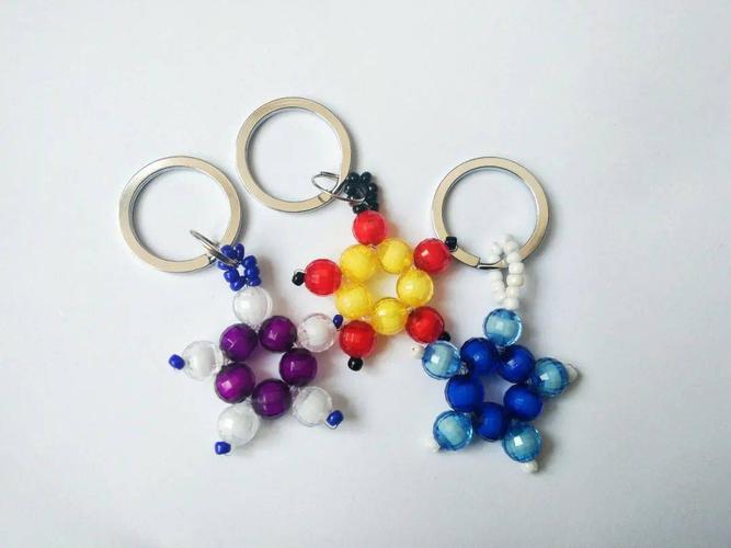 今天的云上微课,由朱艳丽老师教给大家制作一款漂亮的五角星串珠挂饰