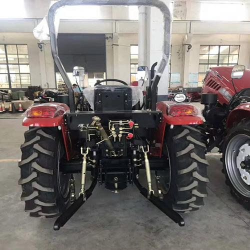 定西丘陵农田拖拉机新款偏档耕田拖拉机70马力四驱泰山电喷拖拉机