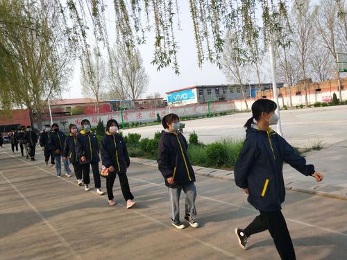 辉县市四中复学防控演练