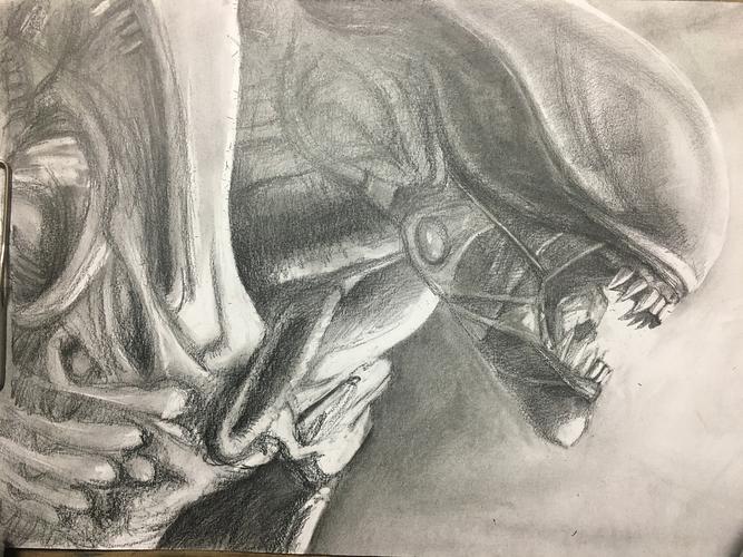 周末画起来《异形》