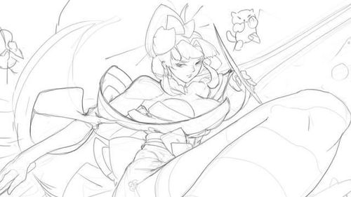 不知火舞魅语设计稿曝光看到早期设计方案幸亏没有选它们