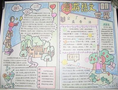 三年级上册语文园丁手抄报 三年级上册手抄报