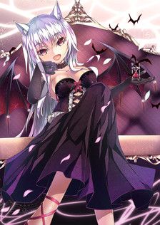 【血红的吻】吸血鬼特辑 二次元 pixiv 插画 p站 美少女 少女 吸血鬼