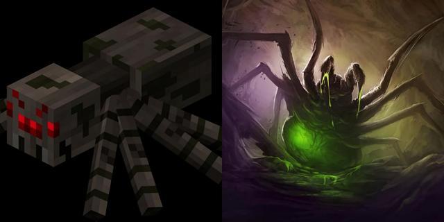 我的世界:生物拟人化和魔化对比,两张对立风格,你更喜欢哪种?