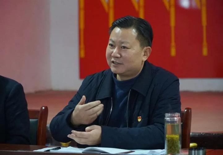 新县县委常委,组织部长黄永林到千斤乡大杨湾村开展"昼访夜谈"活动