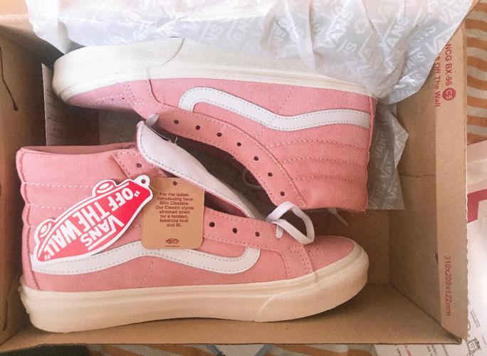 94van sk8-hi 粉色高帮_高帮_范斯怎么样_vans_时尚