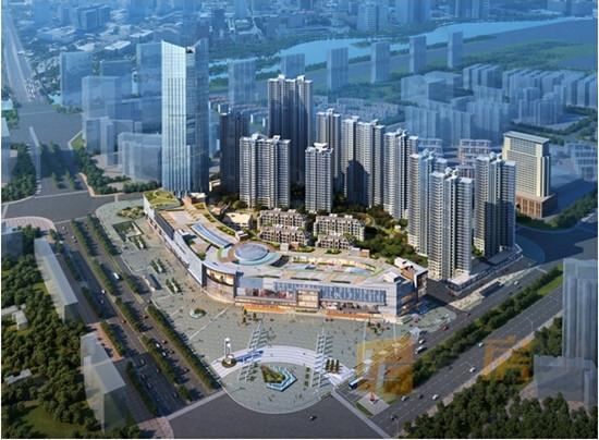 南昌铜锣湾广场效果图