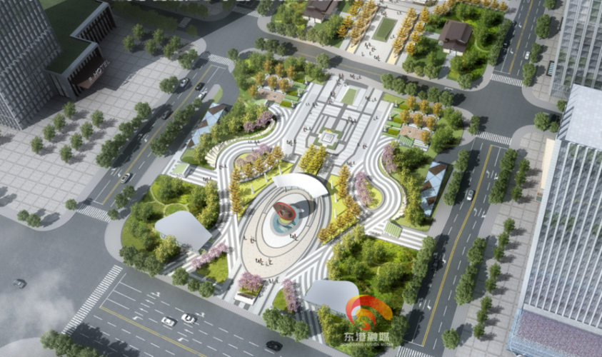 东港区政府广场南边要大变样了!