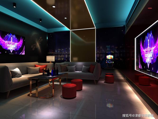 银川装修公司津都华丽定边v-ktv设计装修方案