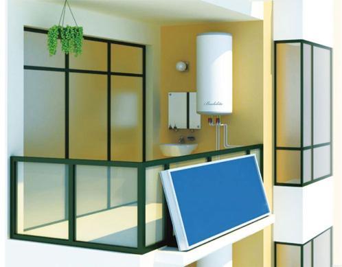 壁挂太阳能电热水器