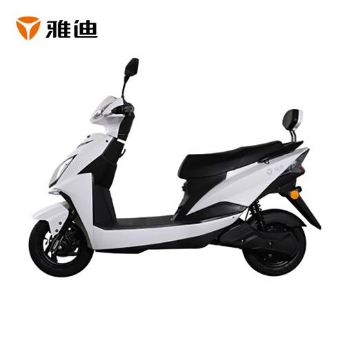 雅迪yadea新款锐领电动车72v超长续航代步车运动踏板车电动摩托车外卖