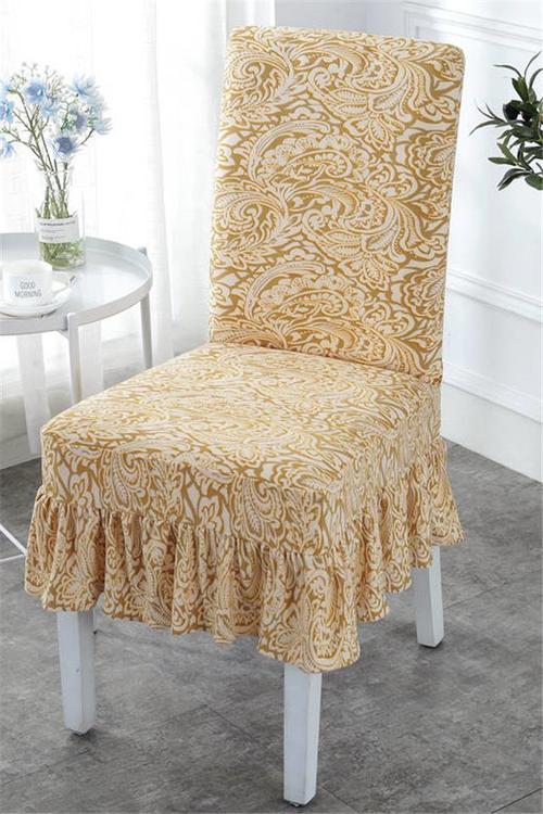 家用椅子套餐椅套弹力酒店椅套通用凳子套罩简约餐桌椅子套罩坐垫