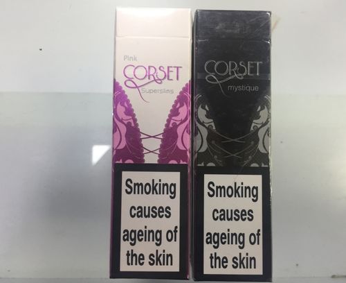 晋江市场现日本卡斯特corset走私烟