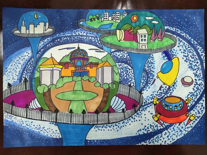 关于科技的画国家级