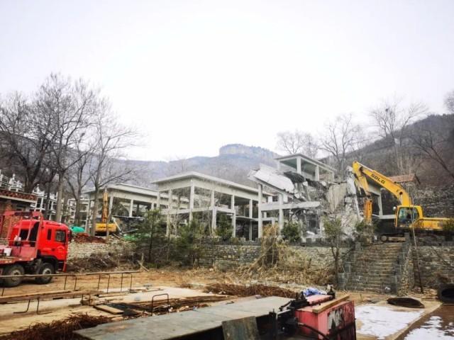 拆除已开始济南市委书记赴现场处置数千栋违建别墅