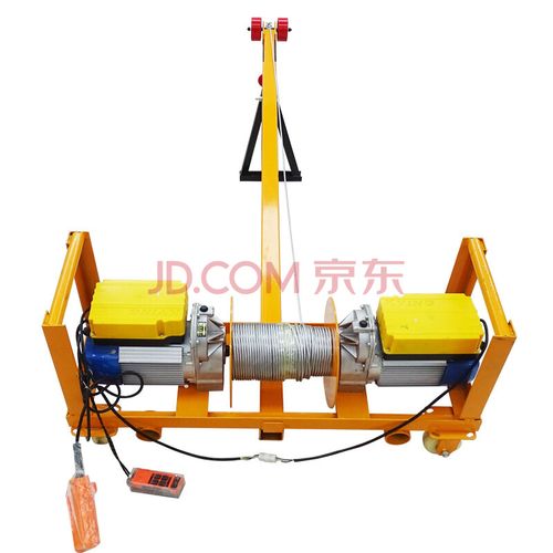 双电机220v提升机卷扬机吊门窗吊玻璃高层吊装神器1吨