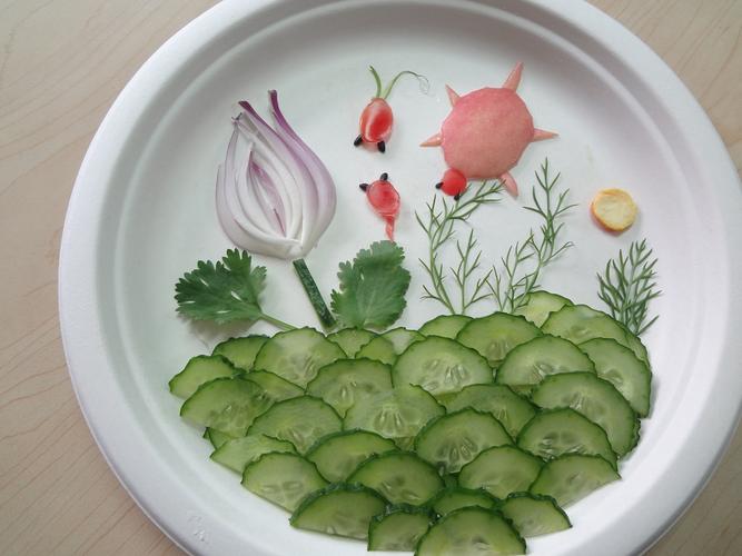 水果拼盘班学生的作品