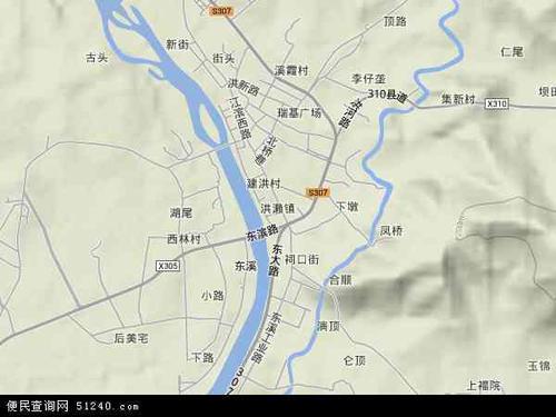 中国福建省泉州市南安市洪濑镇地图(卫星地图)