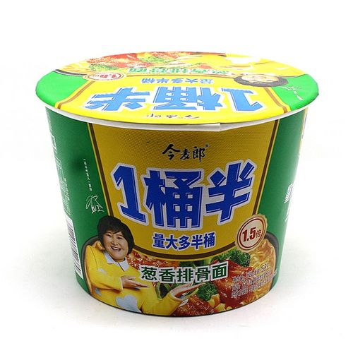 今麦郎方便面一桶半老坛酸菜 香辣 红烧牛肉面12桶装速食泡面包邮