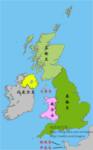 英国历史:英格兰威尔士苏格兰北爱尔兰历史交织