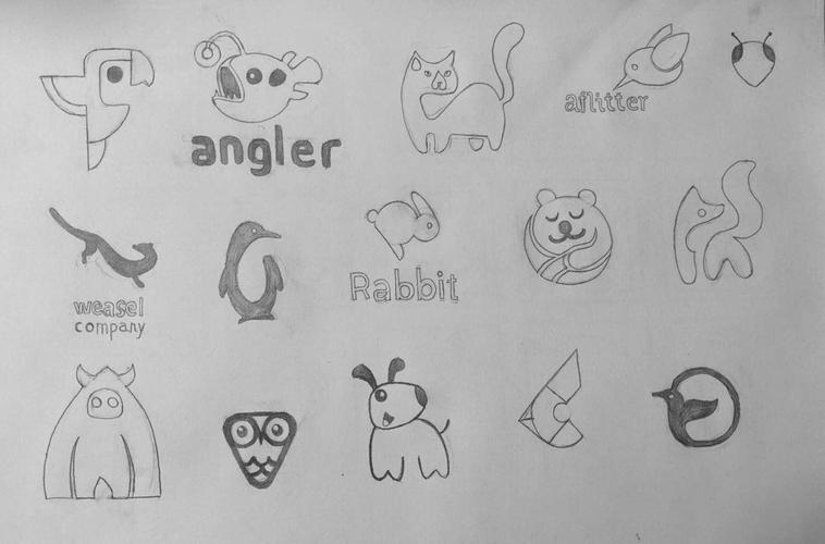 第一天作业:临摹logo草图