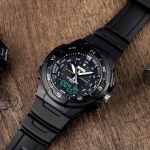 时刻美(skmei)手表男士电子表运动手表学生闹钟秒表夜光防水多功能