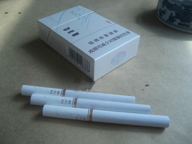 白沙(尚品白)香烟价格及参数