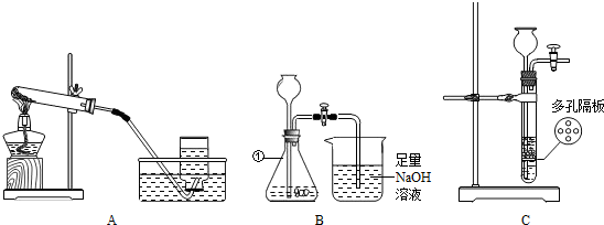 化学 常用气体的发生装置和收集装置与选取方法.