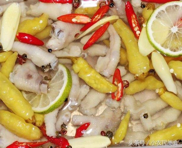 柠檬泡椒凤爪